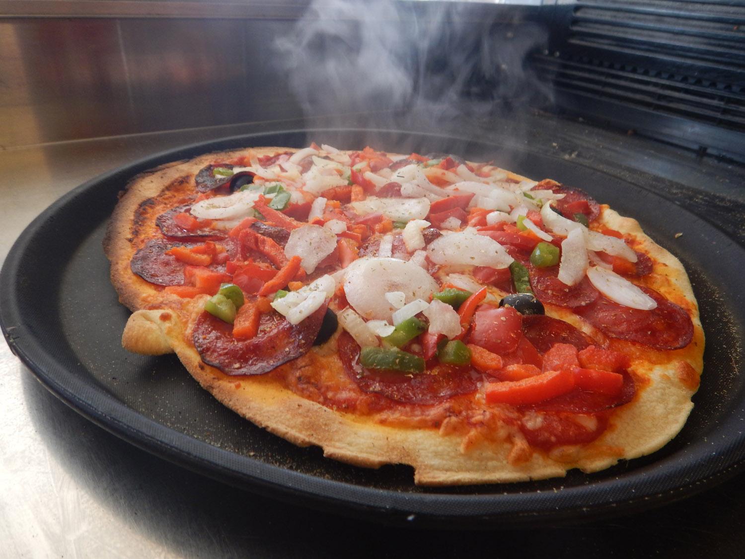 Pizza fumee